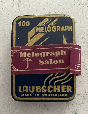 Vintage LAUBSCHER  100 Needles Melograph Salon Victrola Needles Switzerland • $15