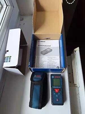 Bosch GLM 40 Professional Laser Measure - Boxed With Case - Nearly New • £31