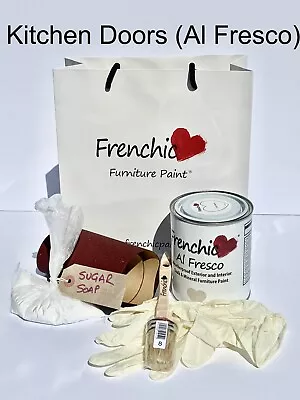 Frenchic Chalky Paint Campervan Caravan Kit Al Fresco Outdoor 750ml Tin FREEPOST • £45