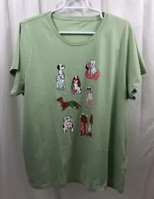 Women's J Crew T Shirt 2X Summer Dogs • $22.99