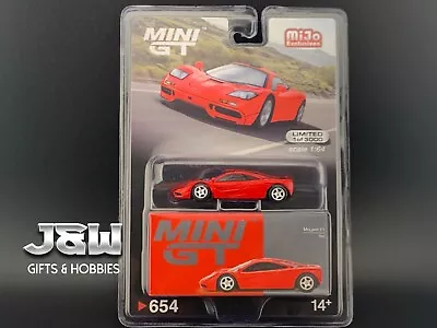 Mini GT McLaren F1 Red MGT00654 1/64 • $12.99