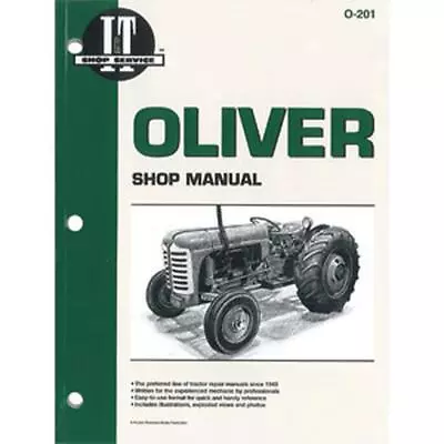 I&T Shop Manual 667788660770880950990 Fot Oliver • $51.99