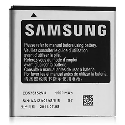 £3.85 • Buy Genuine Samsung Eb575152vu Battery For Galaxy S S1 Gt-i9000 I9001 I9003 Plus