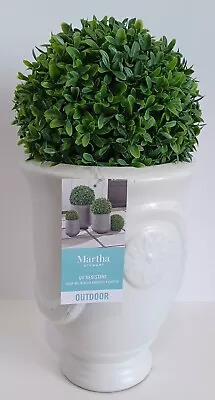 Martha Stewart Topiary Kissing Ball Fern Boxwood Spring Summer Easter New • $29.99