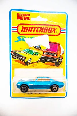 1975 Lensey Matchbox No 4 Pontiac Firebird Mint In Package • $10.50