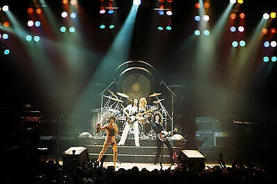 Queen Dramatic Group In Concert Vintage Color 24x36 Poster Freddie Mercury • $29.99
