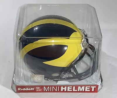 Michigan Wolverines Riddell Mini Helmet Big 10 Football New • $31.95