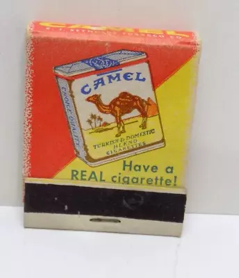 Vintage Matchbook - Camel -   Have A Real Cigarette  • $3.46