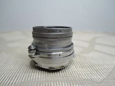 Vintage LEICA Ernst Leitz Summicron F=5cm 1:2 Collapsible Lens 1480407 1957 • $700