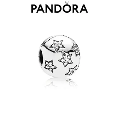 New Authentic Genuine Pandora Twinkle Twinkle Star Clip Charm 791058CZ Retired • £39.99