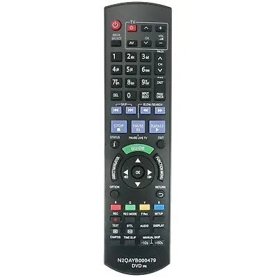 Blu-Ray Disc Player IR6 Remote Control Panasonic N2QAYB000475 N2QAYB000479 • $38.20