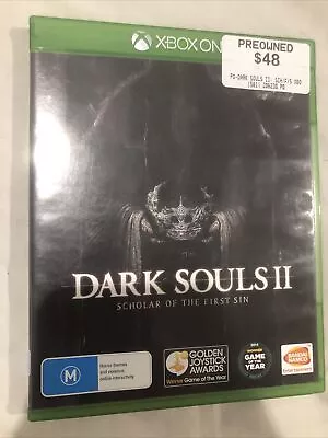 Dark Souls II - Scholar Of The First Sin -  Disc + Booklet - Tested & Working • $16