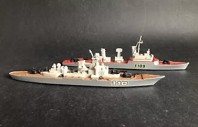 2x Vintage Matchbox Sea Kings Battleships K303 K305/K301 Frigate/Subchaser Ships • £19.99