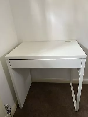 IKEA Micke Desk White 73x50cm - Collection From E15 • £30