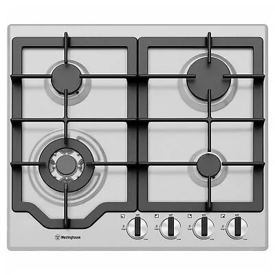 Westinghouse 60cm 4 Burner Gas Cooktop WHG644SC • $549