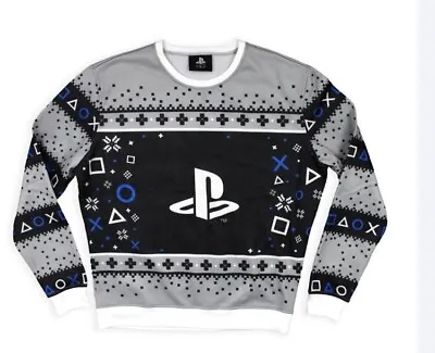 $9.99 • Buy Playstation Controller Ugly Christmas Sweater NWT Size Adult Small S Ps4 Holiday