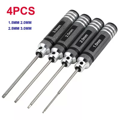 £11.35 • Buy 4x Professional Hex Screwdriver Screw Driver Repair Tool Kit For RC Boat Car Toy