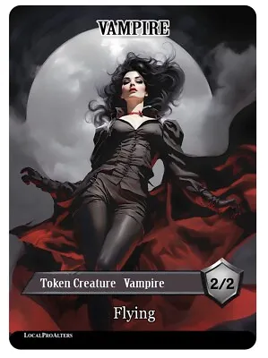 3x Vampire Token  #1 - Custom Tokens For MTG • $4.99