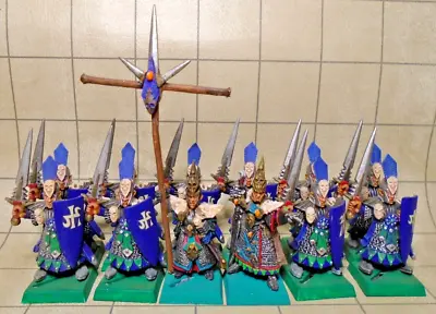 Warhammer Dark Elves Swordsmen Painted (x12) OOP - Druchii Bleakswords • $50