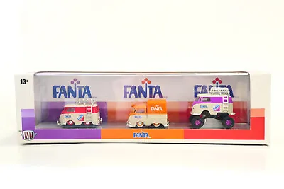 M2 Machines Fanta 1960 Delivery Van 1960 Volkswagen Type 2 Pickup 1960 VW 4x4 • $31