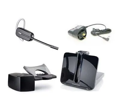 Plantronics CS540A Convertible Wireless Headset C054A Dect System 3 Mo Warranty • $159.87