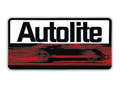 Autolite Ford Motorcraft Vintage  Garage Decal Sticker • $4.25