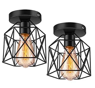 2 Pack Entryway Light Fixtures Modern Farmhouse Ceiling Hallway Rustic Kitchen • $28.29