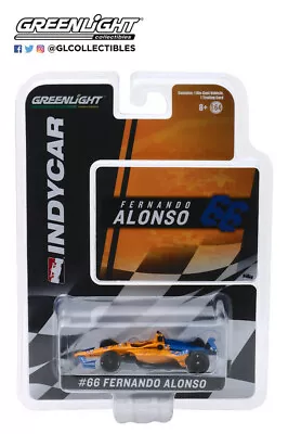 Fernando Alonzo 2019 10845 Greenlight 1/64 #66 Dell Technologies Indy Car • $11.99