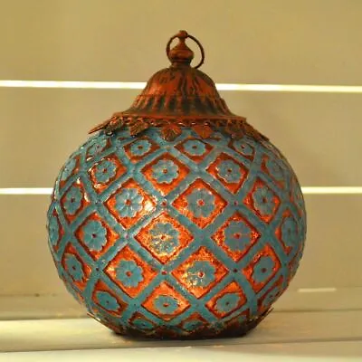 £24.95 • Buy Moroccan Hanging Lantern LED String Light Unique Home Lighting Seasonal Decor