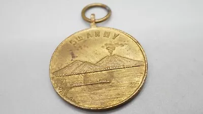 WWII 5th Army Entrance Into Naples Italy Commemorative Medal October 1 1945 • $21.99