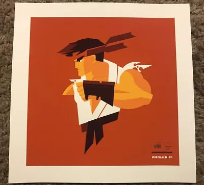 Street Fighter 2 Ryu Game Movie Print Poster Mondo Marvel Vs  Capcom Tom Whalen • $99.99