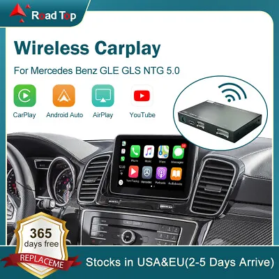 Wireless Android Auto Carplay GPS Retrofit Kits For Mercedes Benz GLE GLS NTG5.0 • $259