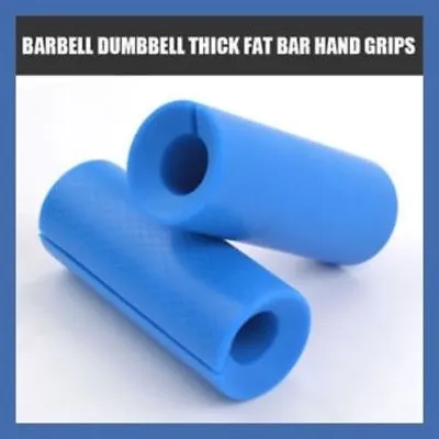$29 • Buy FAT-BAR Gym Barbell & Dumbbell THICK FAT BAR Hand Grips