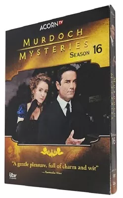 Season 16 Sixteenth Complete Series _Murdoch Mysteries_ (DVD) Region_1 Brand New • $17.99