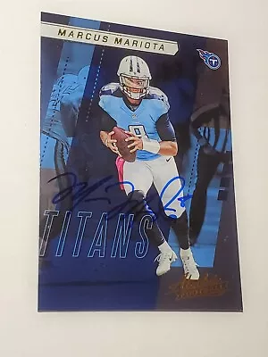 Autographed 2017 Absolute Marcus Mariota #42 Titans • $10.99