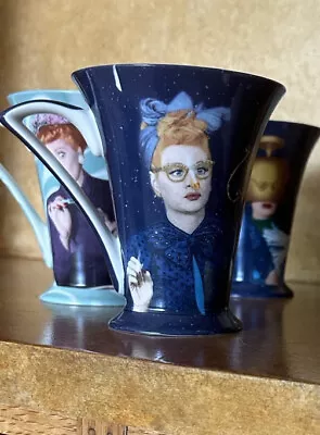 I LOVE LUCY Bone China Tea Coffee Cup Lucille Ball. Centric. 8oz. 4.5”.  1 Of 3 • $12