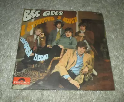 Bee Gees I Started A Joke / Swan Song 7  1968 Polydor Records 421.423 (3) • $6.99