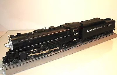 LIONEL 6-8603 Chesapeake & Ohio 4-6-4 Steam Engine & Tender O Gauge 1976-77 • $124.95