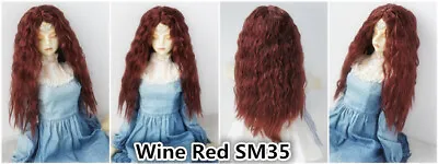 JD706 1/12 1/8 1/6 1/4 1/3 Curly BJD Wig Lati OB11 Blythe Doll Hair Fashion Wigs • $23.79