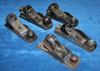 Vtg. Block Plane Lot - Millers Falls-fulton-stanley-craftsman-american Boy - • $19.95