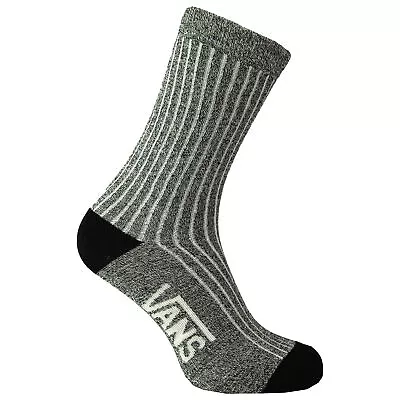 Vans Long Sloucher Grey Womens Socks VX9FBLK • £8.39