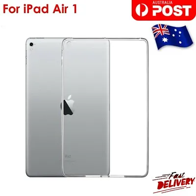 $6.25 • Buy For Apple IPad Air Mini 1/2/3/4 12.9 10.5 9.7 TPU Silicone Transparent Case