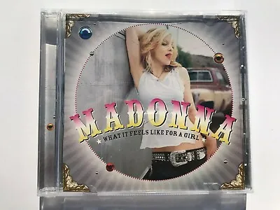 Madonna - What It Feels Like For A Girl (CD Single Promo) ☆*RARE*☆ PRO-CD-100591 • $18.95