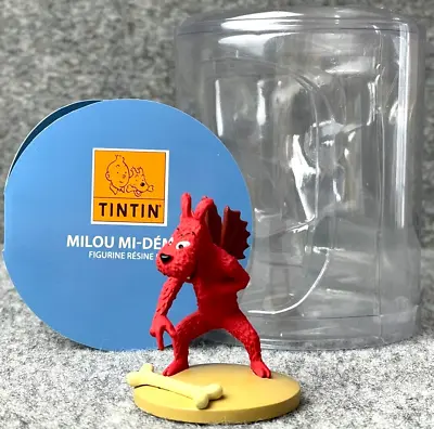 Tintin Figurine Moulinsart 42236: Devil Snowy: Tibet 5cm Officielle Figure 51 • $55.98
