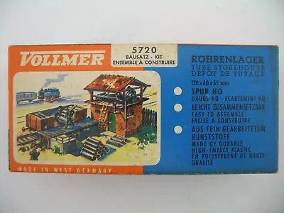 Vollmer HO Kit 5720: Pipe Storehouse • $22