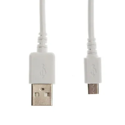 90cm USB Data / Charger White Cable For Samsung Conquer SPH-D600 Smartphone • £3.99