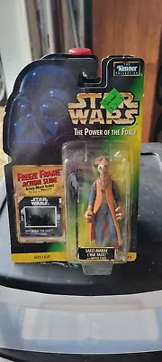 Star Wars Power Of The Force Hologram Card Action Figure Saelt-Marae Yak Face [B • $0.99