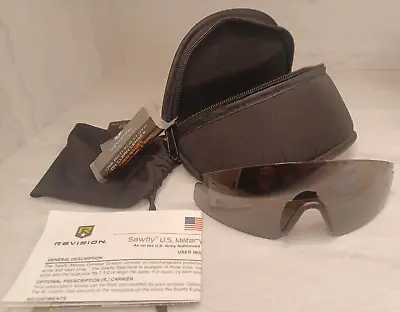 Military Revision Eye Pro Sawfly Saw Fly Sunglass Lens Case Accessories No Frame • $22.22