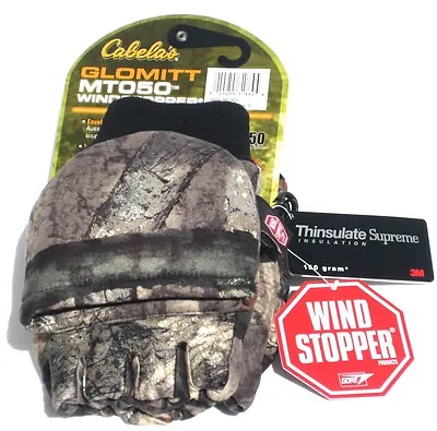 Cabela's MT050 Extreme Thinsulate Insulated Men's Hunting Camo Glomitts Gloves • $89