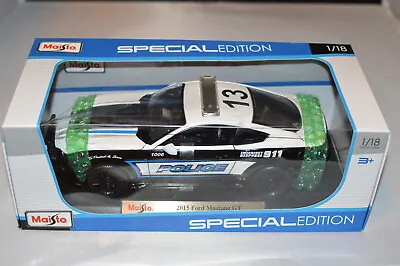 Maisto Special Edition 1/18 2015 Ford Mustang GT Police • $20.59